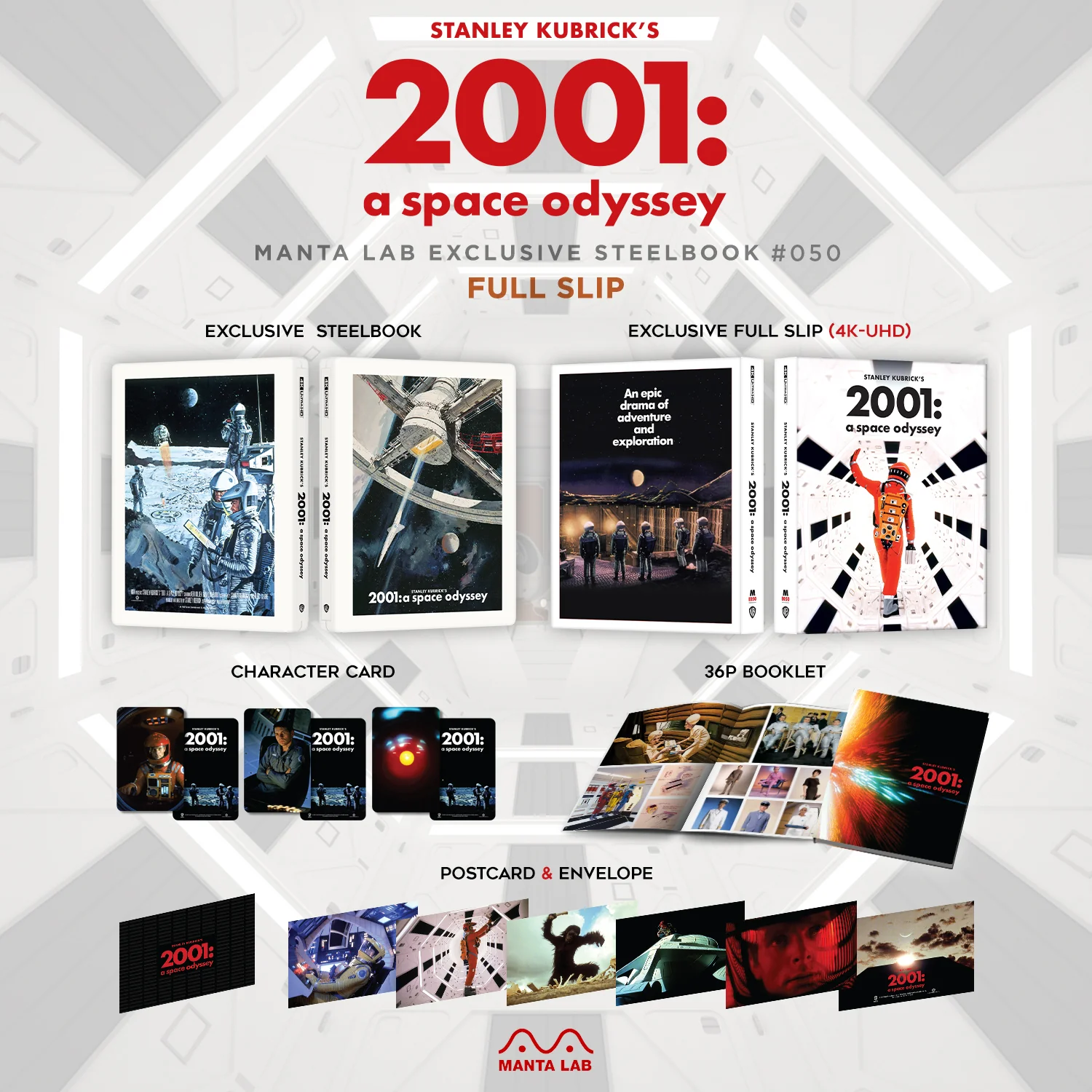 2001: A Space Odyssey 4K Full Slip SteelBook (ME#50)(Hong Kong) - Image 9