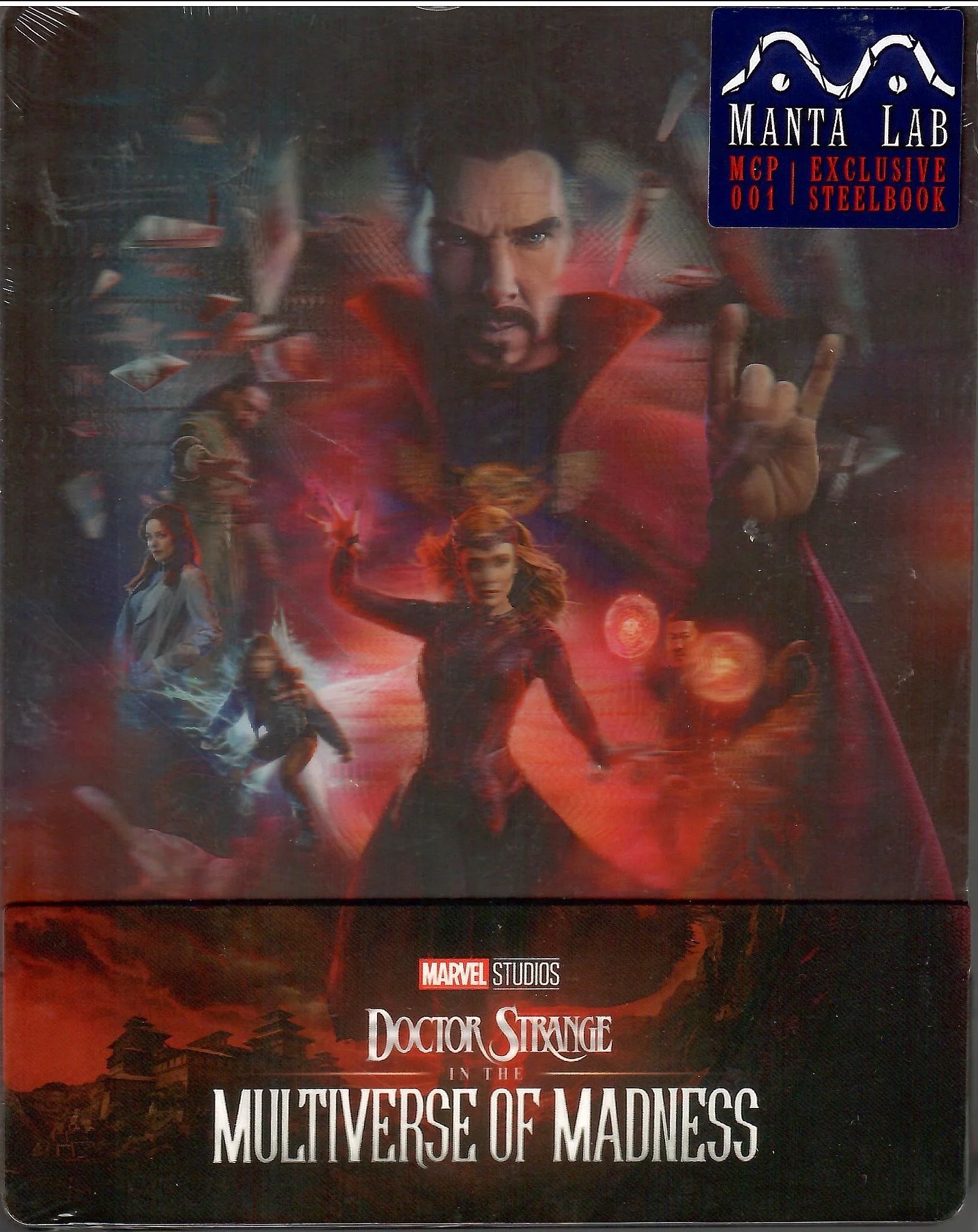 Doctor Strange in the Multiverse of Madness Lenticular 1-Click SteelBook (MCP#01)(EMPTY)(Hong Kong) - Image 20