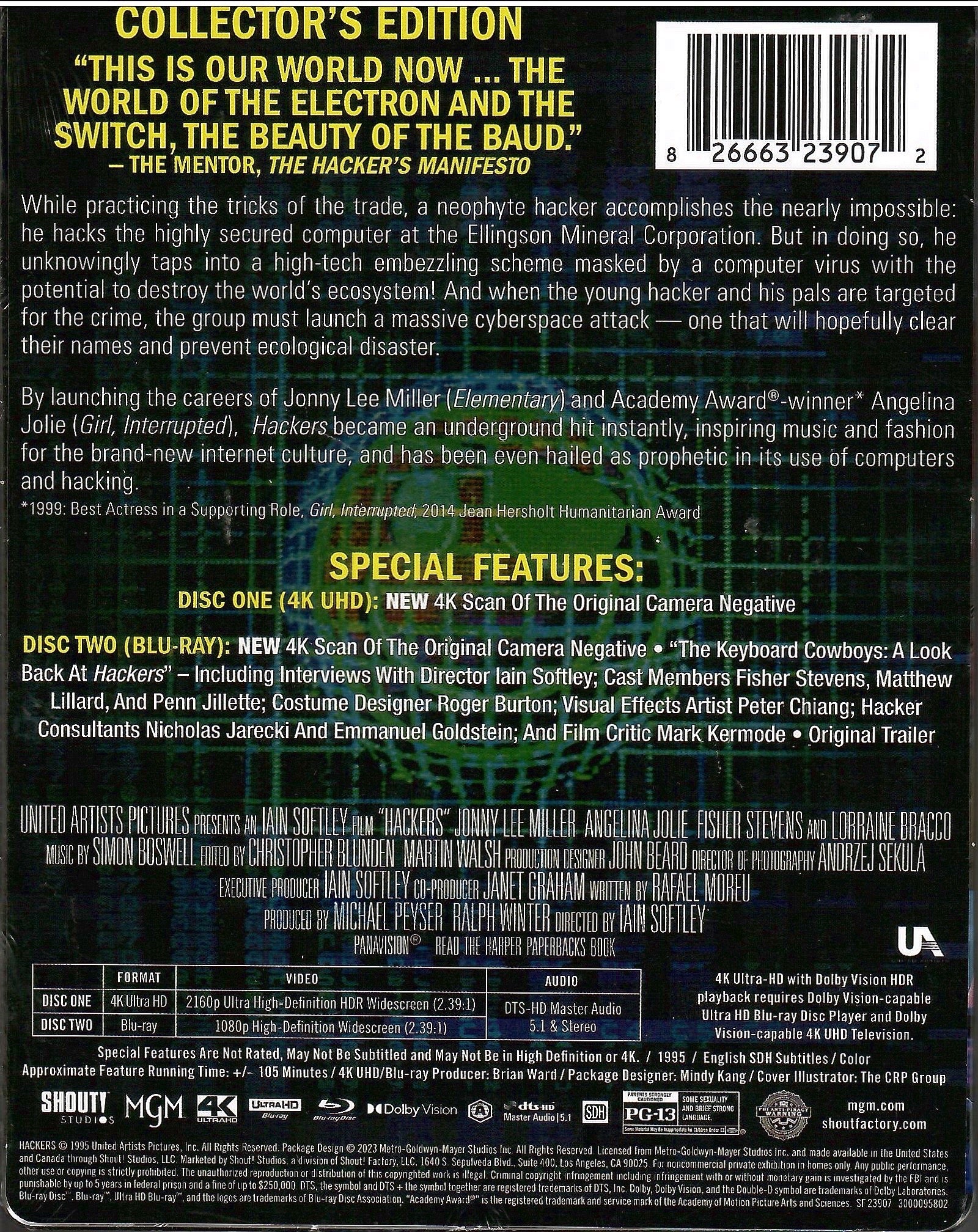 Hackers 4K SteelBook (Exclusive) - Image 6
