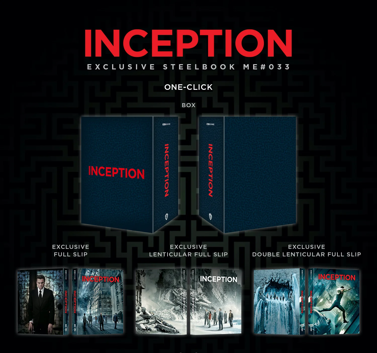 Inception 4K PET 1-Click SteelBook (ME#33)(Hong Kong) - Image 14