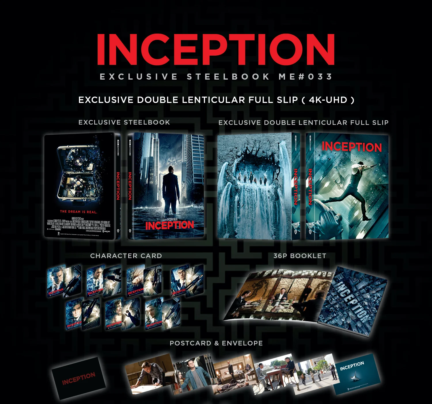 Inception 4K PET 1-Click SteelBook (ME#33)(Hong Kong) - Image 26