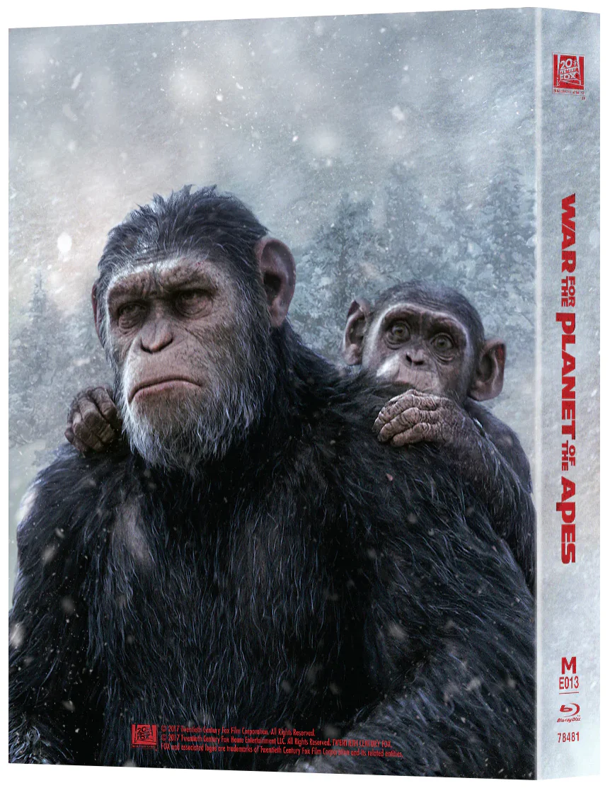 War For the Planet of the Apes 3D Double Lenticular SteelBook (ME#13)(Hong Kong) - Image 3